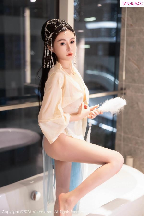   [XiuRen]高清写真图 2023.10.16 No.7514 唐宁宁 古装美腿第65张图片